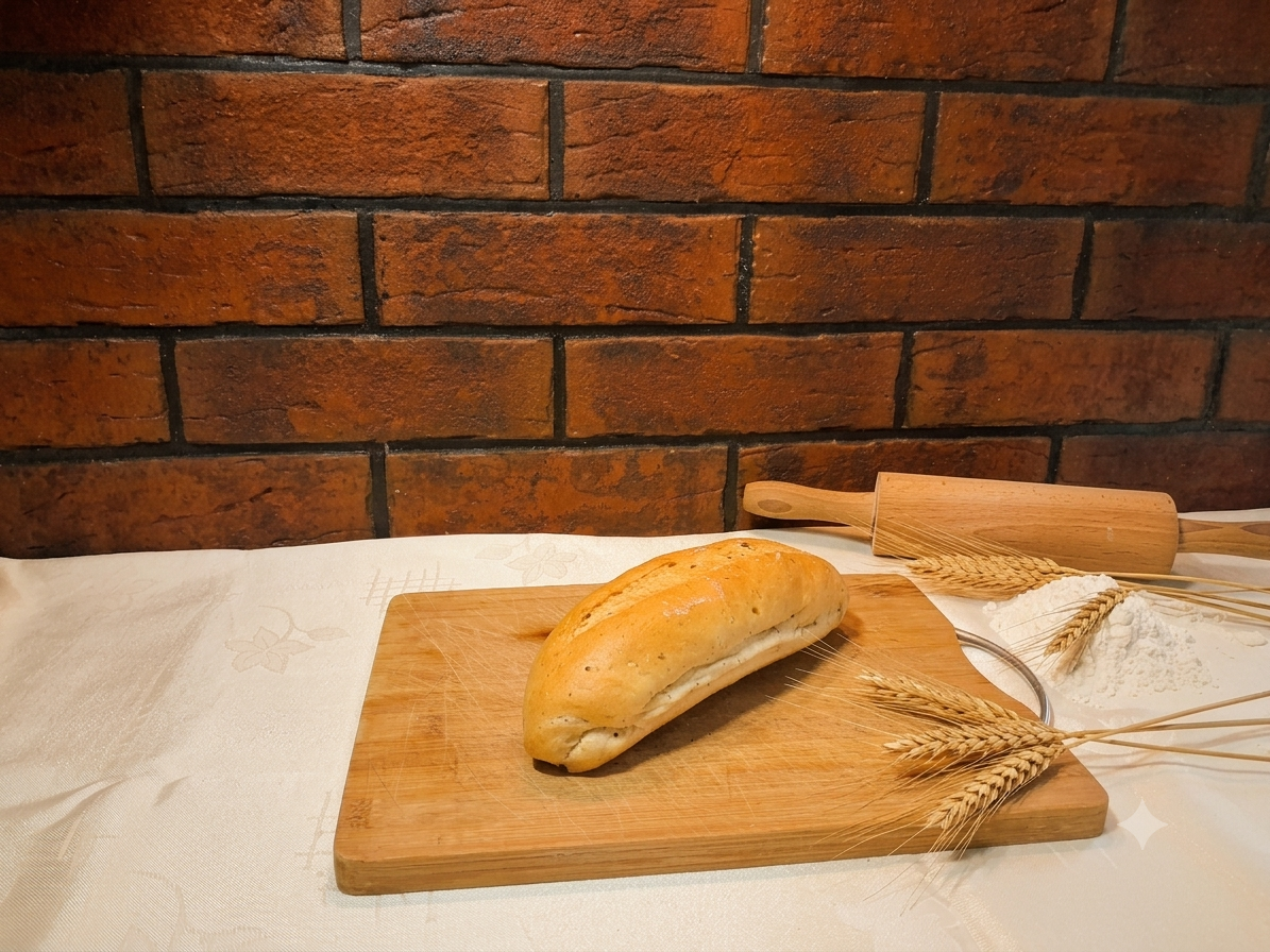 bułka z ziołami prowansalskimi