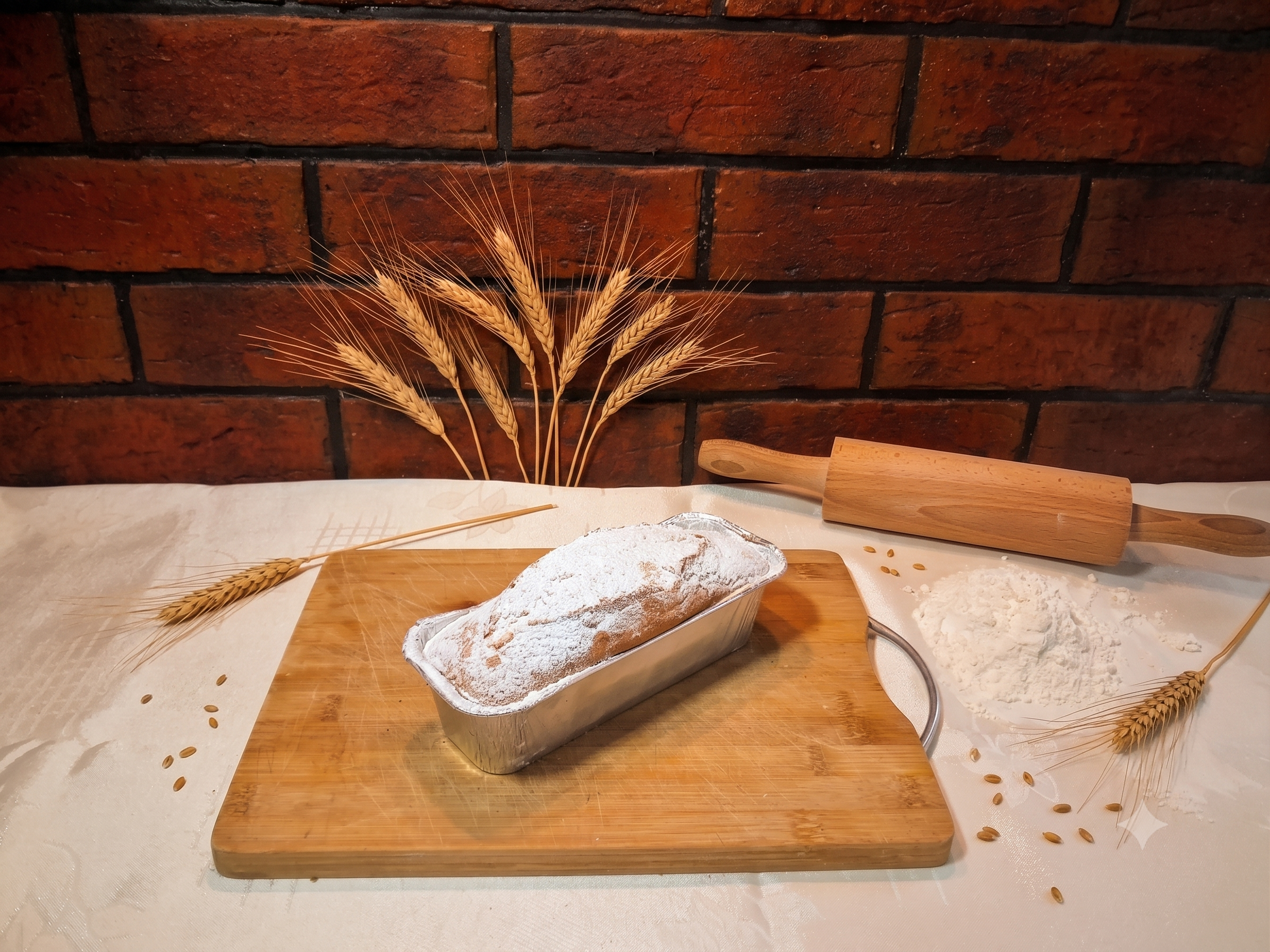 Babka z cukrem pudrem