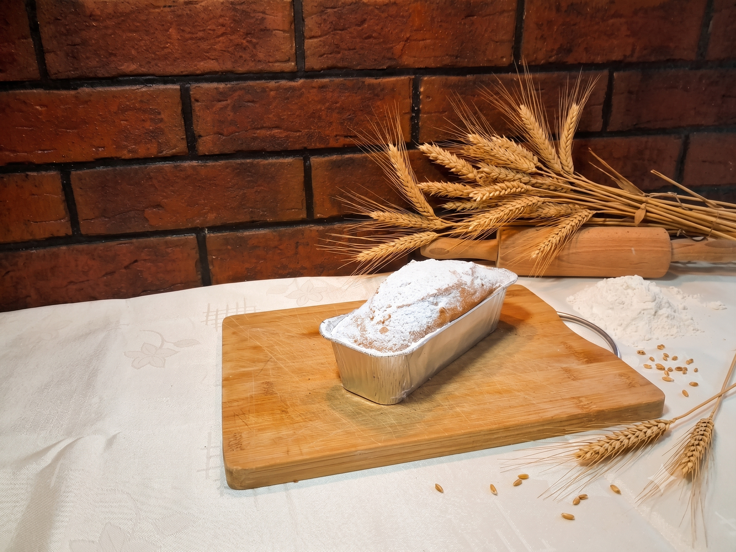 Babka z cukrem pudrem
